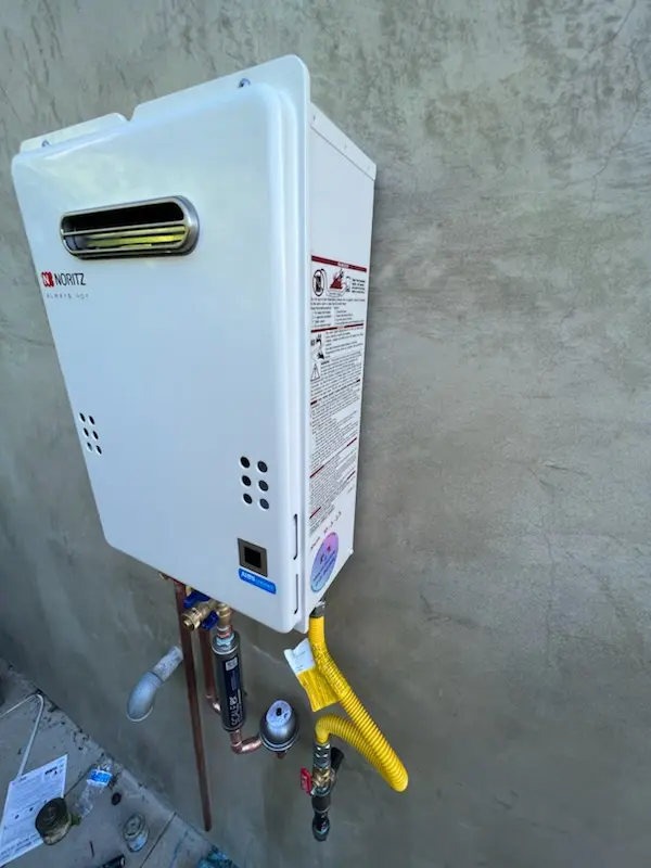 Tankless water heater installation for Seward homes